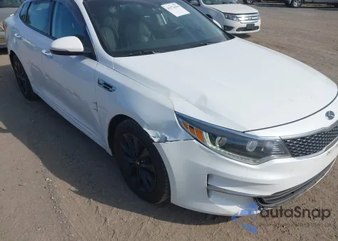 2016 Kia Optima Ex из США, поврежденный, VIN 5XXGU4L37GG089297